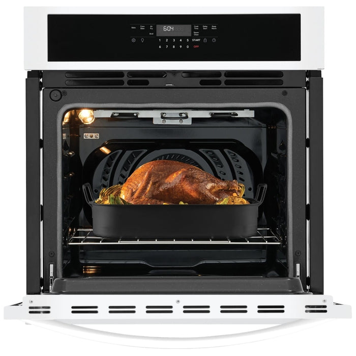 Frigidaire FCWS2730AW Single Wall Oven, 27 inch Convection, 3.8 cu. ft.  Air Fry