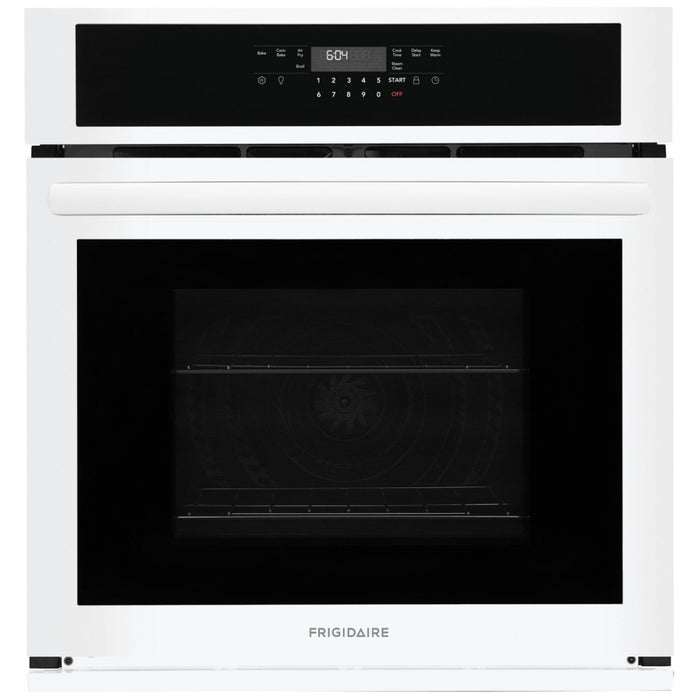 Frigidaire FCWS2730AW Single Wall Oven, 27 inch Convection, 3.8 cu. ft.  Air Fry