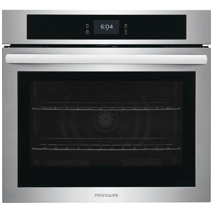 Frigidaire FCWS3027AS Single Wall Oven, 30 inch Exterior Width, Convection, Self Clean, 5.3 cu. ft. Capacity, Stainless Steel 