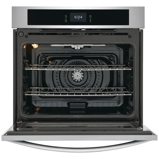 Frigidaire FCWS3027AS Single Wall Oven, 30 inch Exterior Width, Convection, Self Clean, 5.3 cu. ft. Capacity, Stainless Steel 