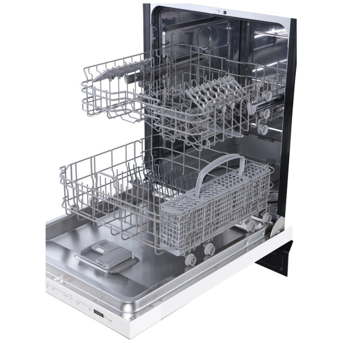 Frigidaire FDHP4336AW Dishwasher, 24 inch Exterior Width, 49 dB Decibel Level, Fully Integrated, Stainless Interior