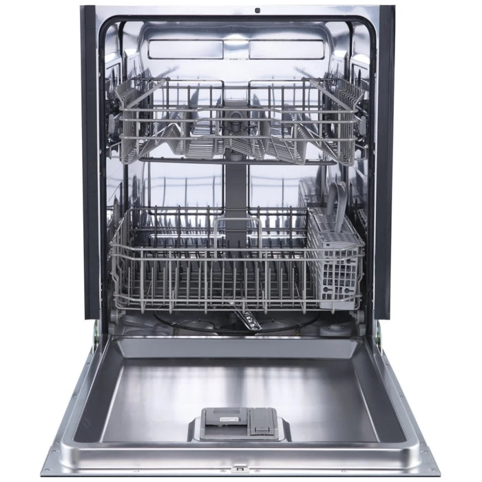 Frigidaire FDHP4336AW Dishwasher, 24 inch Exterior Width, 49 dB Decibel Level, Fully Integrated, Stainless Interior