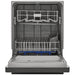 Frigidaire FDPC4221AS Dishwasher, 24 inch width, 62 dB noise level, full console, 2 wash cycles.