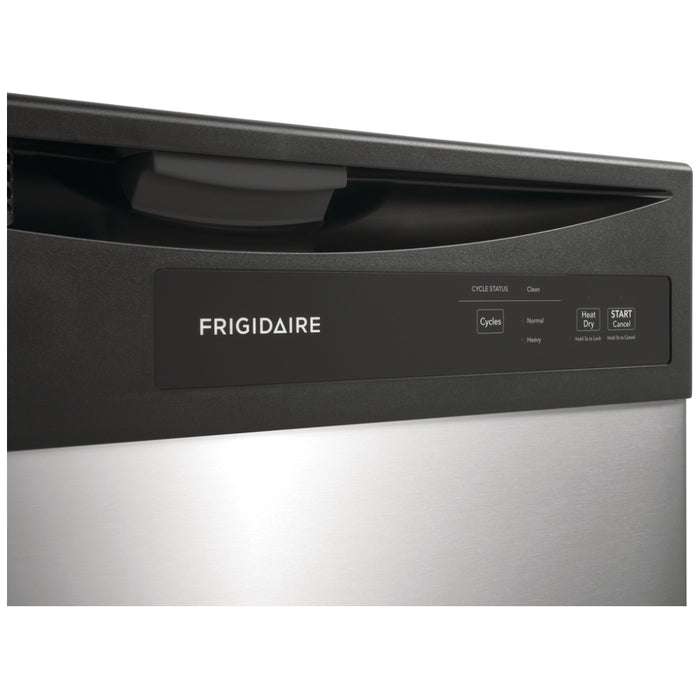 Frigidaire FDPC4221AS Dishwasher with 24 inches width, 62 dB Decibel Level, Full Console, and 2 Wash Cycles.