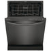 Image of Frigidaire FDPH4316AD 24 inches Fully Integrated Dishwasher in Black Stainless Steel with 4 Wash Cycles and 14 Place Settings Capacity.