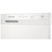 Image of Frigidaire FFCD2413UW White Dishwasher with Full Console and 14 Place Settings.