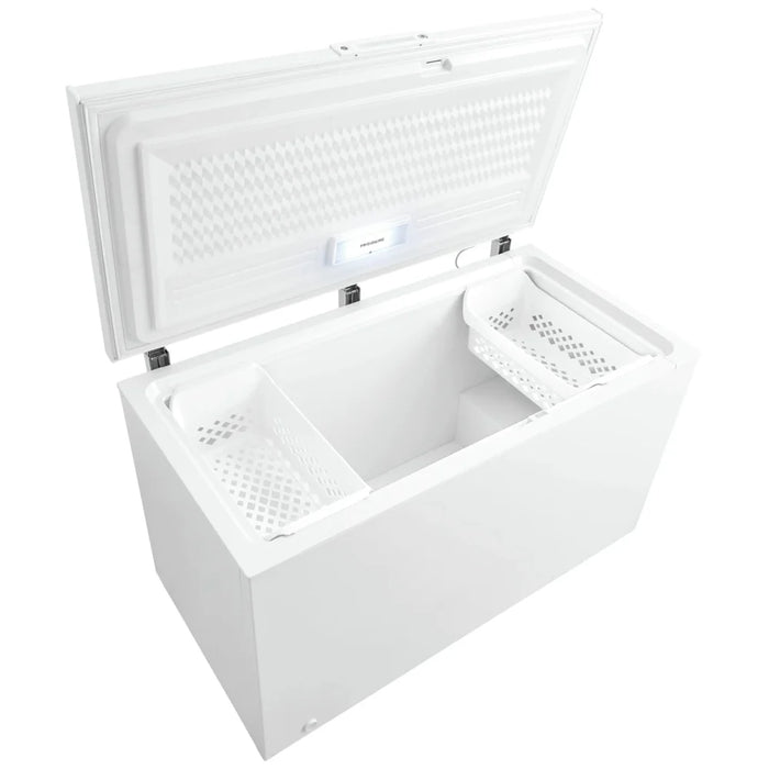 Frigidaire FFCL1542AW Chest Freezer, 14.8 cu. ft. Capacity, Manual, Interior Light (Freezer), White colour