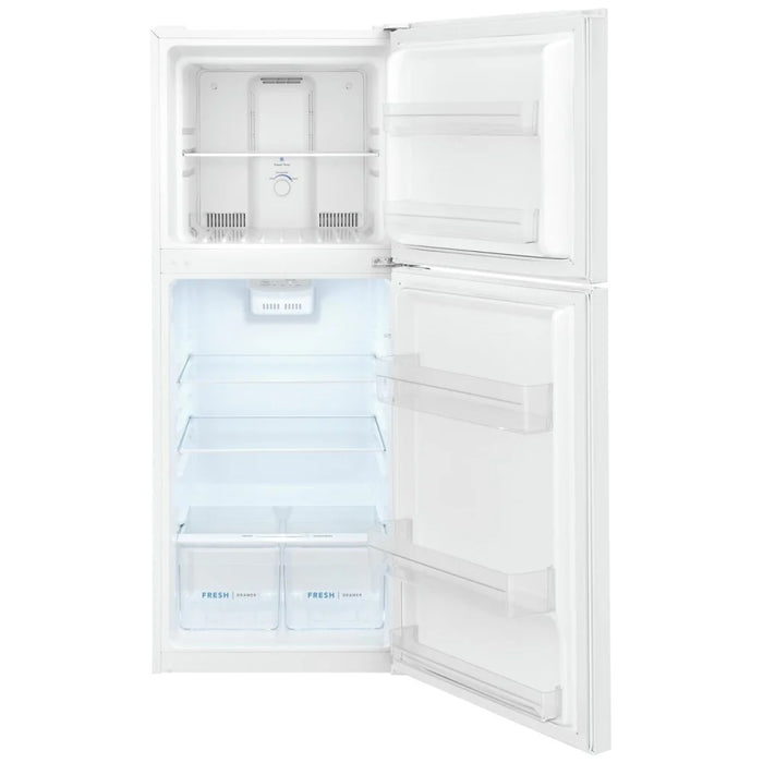 Frigidaire FFET1222UW Top Freezer Refrigerator, 24 inch Width, ENERGY STAR Certified, 11.6 cu. ft. Capacity, White