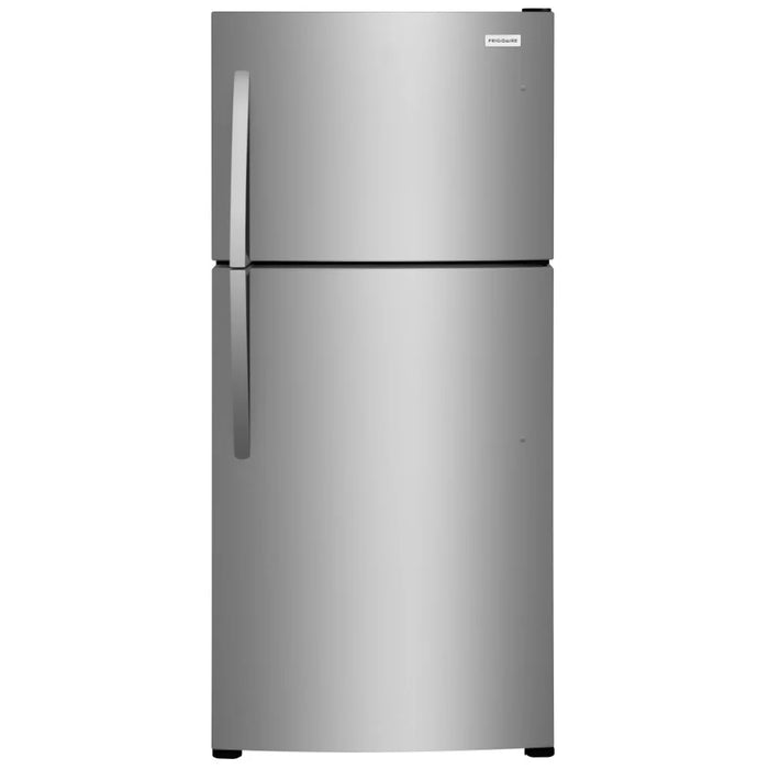 Frigidaire FFHT2022AS Top Freezer Refrigerator, 30 inch Width, ENERGY STAR Certified, 20 cu. ft. Capacity, Stainless Steel colour