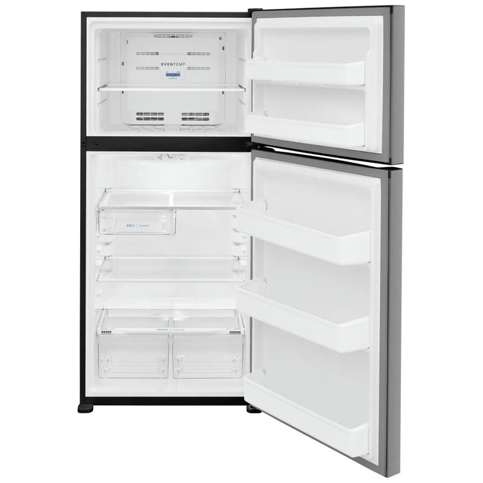 Frigidaire FFTR1835VS Top Freezer Refrigerator, 30 inch Width, 18.3 cu. ft. Capacity