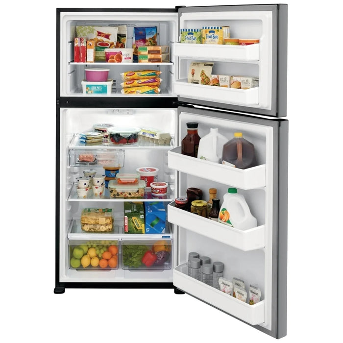 Frigidaire FFTR1835VS Top Freezer Refrigerator, 30 inch Width, 18.3 cu. ft. Capacity