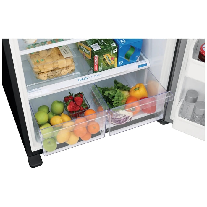 Frigidaire FFTR1835VS Top Freezer Refrigerator, 30 inch Width, 18.3 cu. ft. Capacity