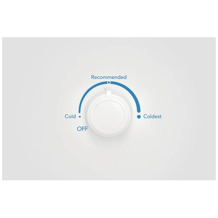 Frigidaire FFUE2022AW Upright Freezer, ENERGY STAR Certified, 20 cu. ft. Capacity, Automatic, Reversible Door, White colour