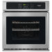 Frigidaire Gallery FGEW276SPF Single Wall Oven, 27 inch Exterior Width, Convection, Self Clean, 3.8 cu. ft. Capacity, Temperature Probe, Stainless Steel colour True European Convection