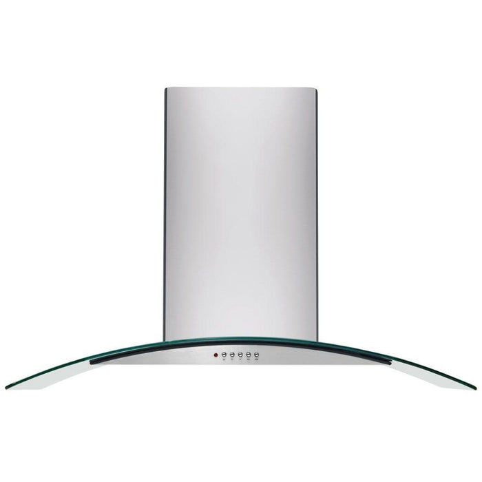 Frigidaire FHPC4260LS Range Hood, 42 inch Exterior Width, Chimney, Island, 400 CFM, Accepts Both, Halogen , Dishwasher Safe Filters, 3, Stainless Steel colour Blower Included