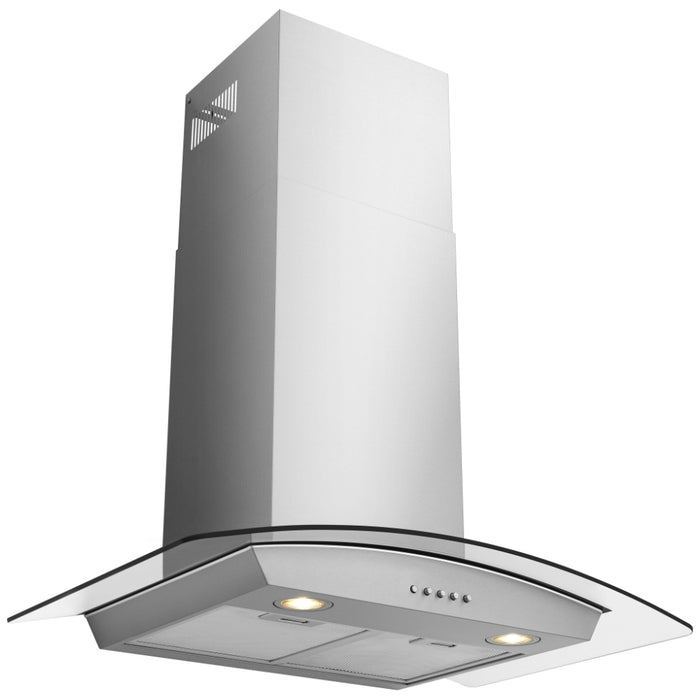 Frigidaire FHWC3070LS Range Hood, 30 inch Exterior Width, Wall Mounted, 340 CFM