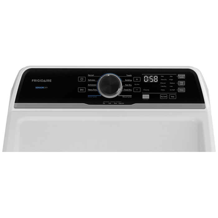 Frigidaire FLVG7523BW Gas Dryer, 7 cu. ft. Dryer