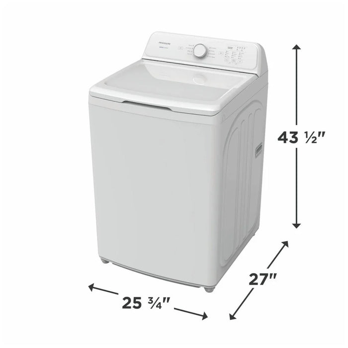 Frigidaire FLVW7000AW Top Load Washer, 27 inch Width, 4.7 cu. ft. Washer Capacity