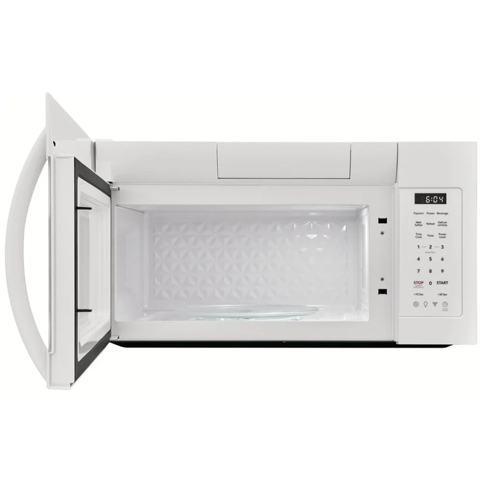 Frigidaire FMOS1846BW Over the Range Microwave, 1.8 cu. ft. Capacity, 300 CFM, 1000W Watts