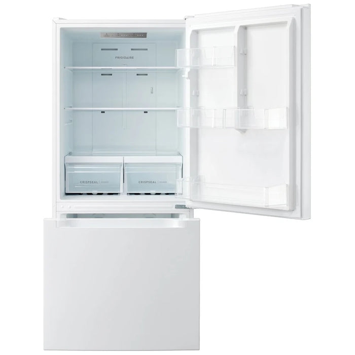 Frigidaire FRBE1925AW Bottom Freezer Refrigerator, 30 inch Width