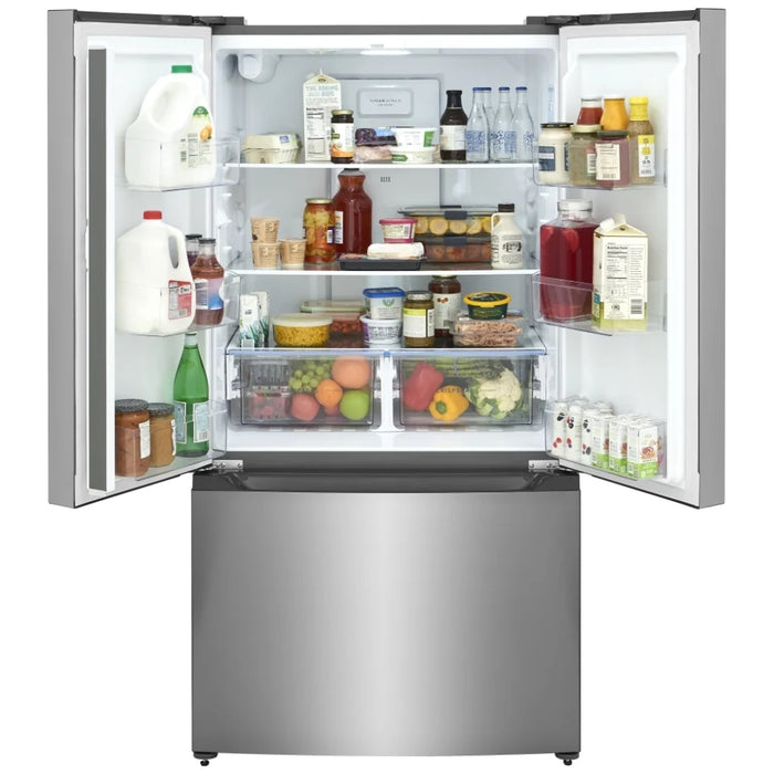 Frigidaire FRFG2011AV Counter Depth French Door Refrigerator, 36 inch Width, 19.8 cu. ft. Capacity, Counter Depth, Water Dispenser (Interior), Ice Dispenser (Freezer Located)