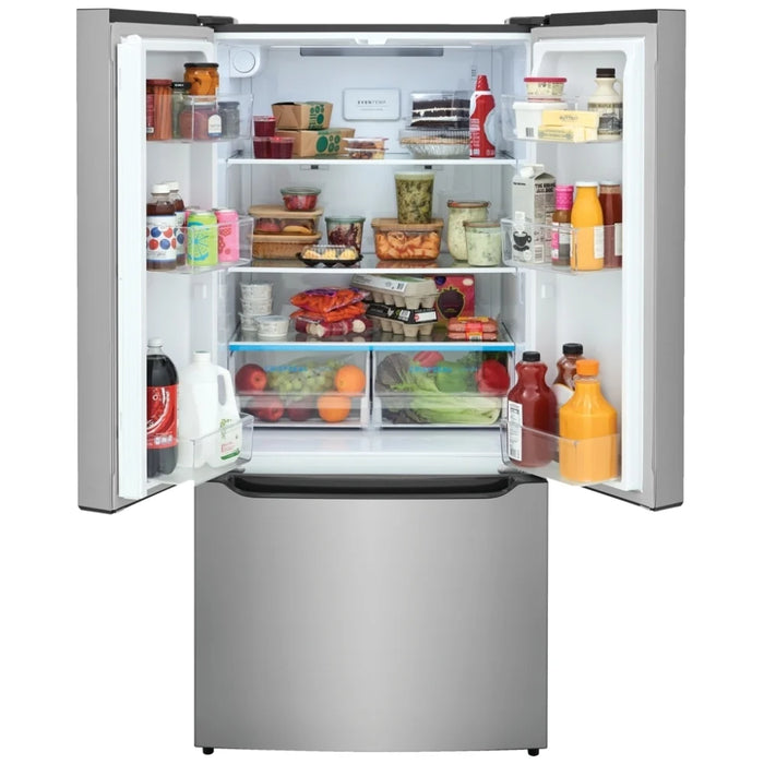 Frigidaire FRFG2033AV Counter Depth French Door Refrigerator, 33 inch Width, 19.6 cu. ft. Capacity, Counter Depth, Water Dispenser (Interior), Ice Dispenser (Freezer Located)