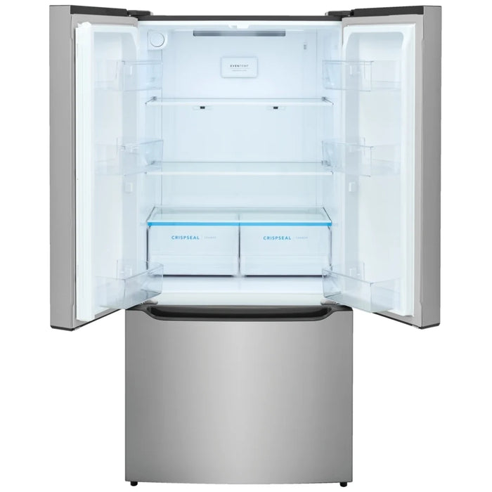 Frigidaire FRFG2033AV Counter Depth French Door Refrigerator, 33 inch Width, 19.6 cu. ft. Capacity, Counter Depth, Water Dispenser (Interior), Ice Dispenser (Freezer Located)