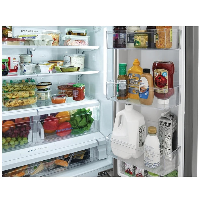 Frigidaire Frfs2823as French Door Refrigerator, 36 Inch Width, Energy Star Certified, 27.8 Cu. Ft. Capacity, Stainless Steel Colour FRFS2823AS