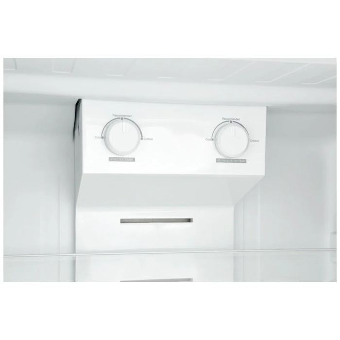 Frigidaire FRTE1622AS Top Freezer Refrigerator, 28 inch Width, ENERGY STAR Certified, 16 cu. ft. Capacity, Ice Dispenser (Freezer Located), Stainless Steel colour