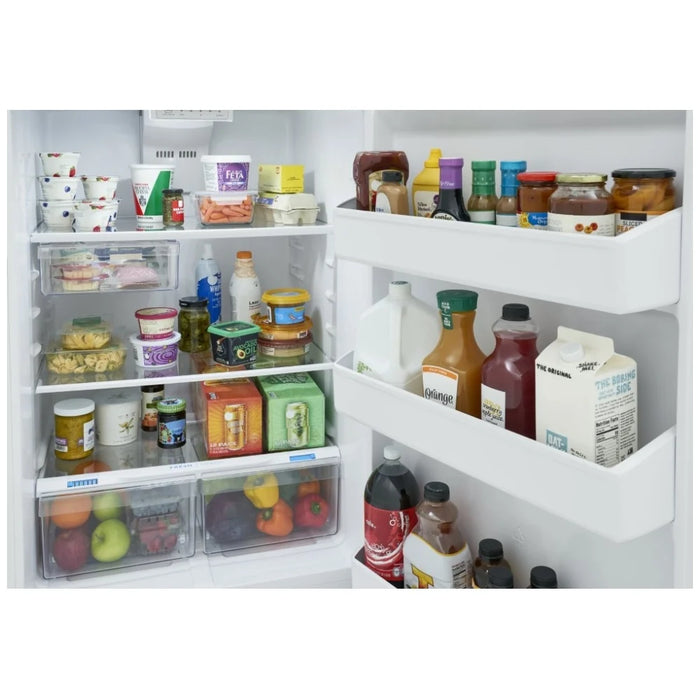 Frigidaire FRTE1835AW Top Freezer Refrigerator, 30 inch Width, 18.2 cu. ft. Capacity, White colour