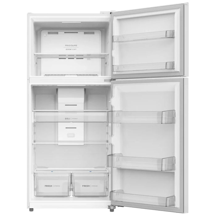 Frigidaire FRTE2246AW Top Freezer Refrigerator, 30 inch Width, 22 cu. ft. Capacity