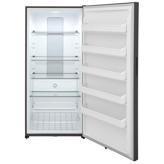 Frigidaire FRUF2020AN Upright Freezer, 20 cu. ft. Capacity, Automatic, Reversible Door, Interior Light (Freezer), Carbon colour