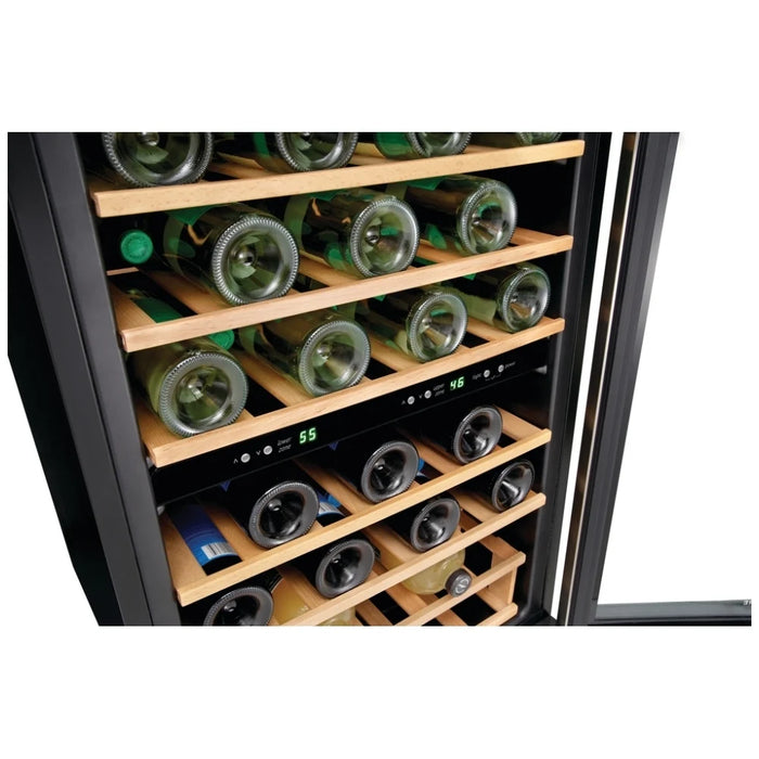Frigidaire FRWW4543AS Wine Cooler, 21 inch Width, 45 Wine Bottle Capacity, Stainless Steel colour Dual Zone