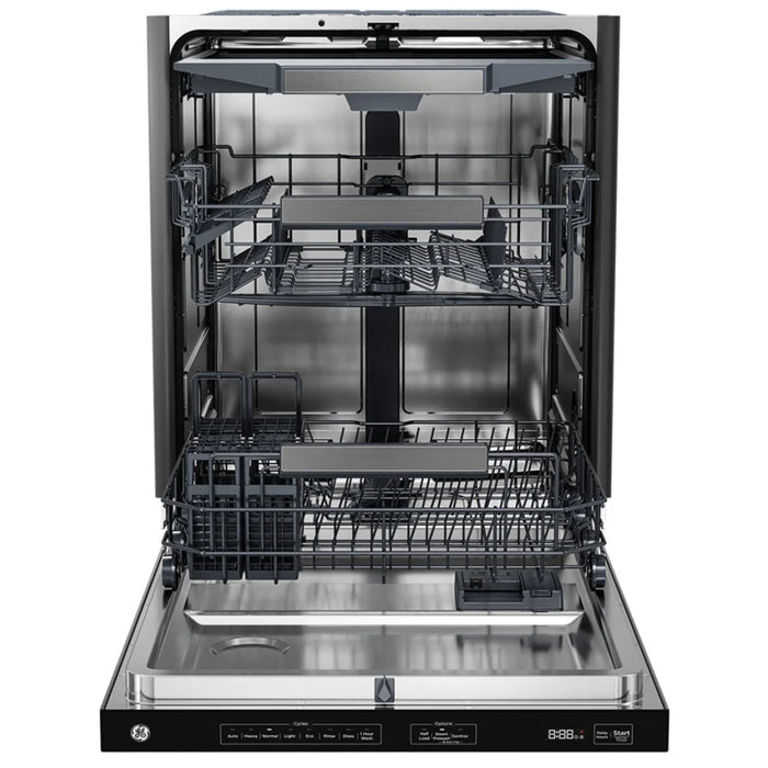 GE GBT600SSVFS Dishwasher, 24 inch Exterior Width, 47 dB Decibel Level, Fully Integrated, 8 Wash Cycles, 15 Capacity (Place Settings), Hard Food Disposal, Stainless Steel colour