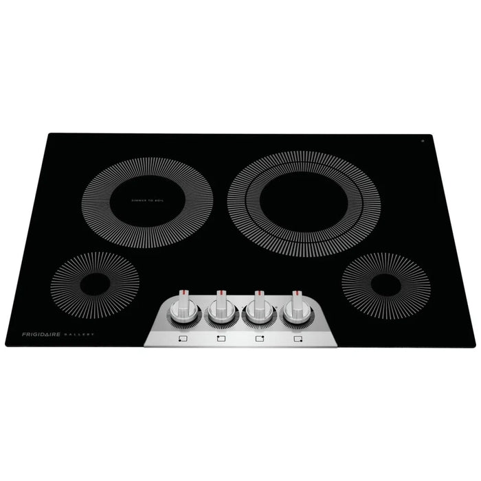 Frigidaire Gallery GCCE3049AS Electric Cooktop, 30 inch Exterior Width, 4 Burners, Stainless Steel colour
