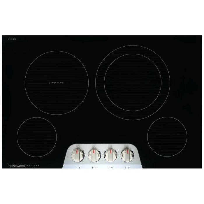 Frigidaire GCCE3049BS Frigidaire Gallery GCCE3049BS Electric Cooktop, 30 inch Exterior Width, 5 Burners