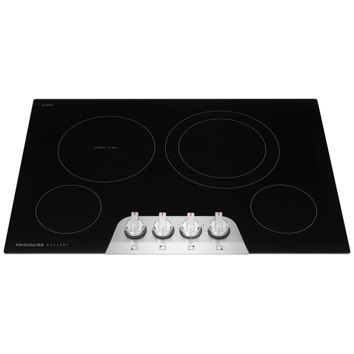 Frigidaire GCCE3049BS Frigidaire Gallery GCCE3049BS Electric Cooktop, 30 inch Exterior Width, 5 Burners