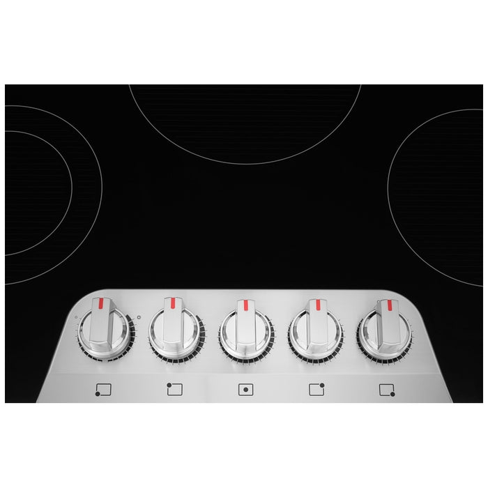 Frigidaire Gallery GCCE3070BS Electric Cooktop, 30 inch Exterior Width, 5 Burners, 3,100