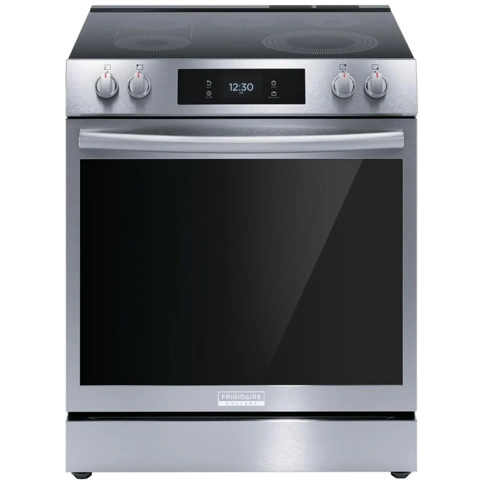 Frigidaire Gallery GCFE306CBF Electric Range, 6.2 cu. ft. Capacity, 30 inch Exterior Width, Convection, 5 Burners