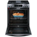 Frigidaire Gallery GCFG3060BD Gas Range, 30 inch Exterior Width, Self Clean, Convection, 5 Burners, 6 cu. ft. Capacity,