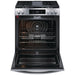 Frigidaire Gallery GCFG3060BF Gas Range, 30 inch Exterior Width, Self Clean, Convection, 5 Burners, 6.0 cu. ft. Capacity