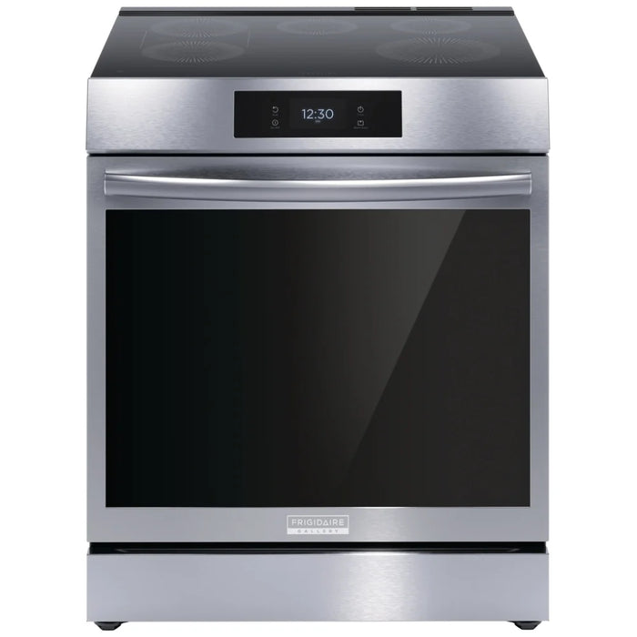 Frigidaire Gallery GCFI306CBF Induction Range, 30 inch Exterior Width, Self Clean, Convection, 5 Burners, 6.2 cu. ft. Capacity, Storage Drawer, Air Fry, 1 Ovens, Stainless Steel colour Temperature Probe