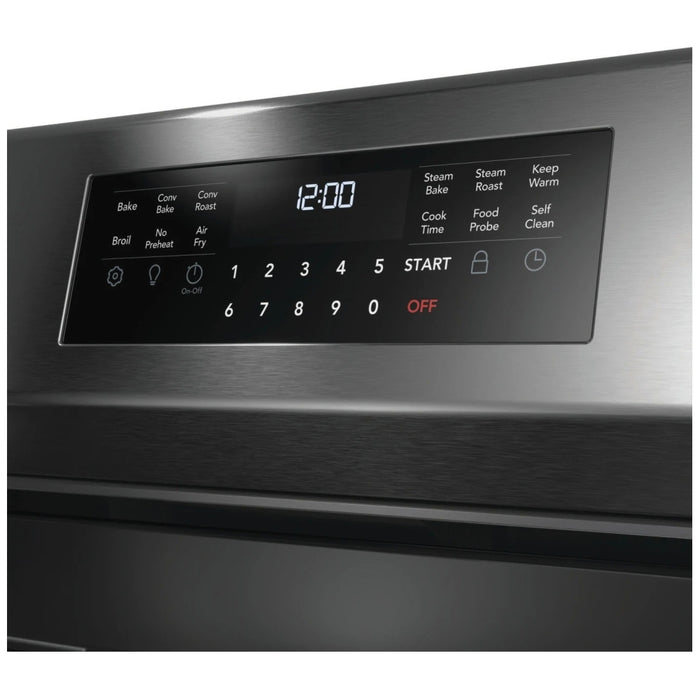 Frigidaire Gallery GCRG3060BD Gas Range, 5.1 cu. ft. Capacity, 30 inch Exterior Width, Self Clean, True Convection, 5 Burners