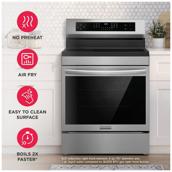 Frigidaire GCRI306CBF Induction Range, 5.3 cu. ft. Capacity, 30 inch , Convection
