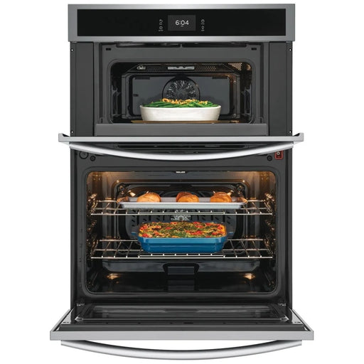 Frigidaire Gallery GCWM3067AF Microwave Wall Oven Combo, 30 inch Exterior Width, Convection, One Oven Self Clean, 5.3 cu. ft.