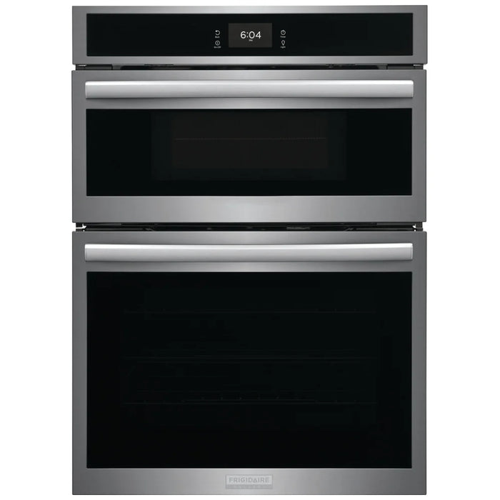 Frigidaire Gallery GCWM3067AF Microwave Wall Oven Combo, 30 inch Exterior Width, Convection, One Oven Self Clean, 5.3 cu. ft.