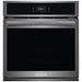 Frigidaire Gallery GCWS2767AD Single Wall Oven, 27 inch Exterior Width, Convection, Self Clean, 3.8 cu. ft. Capacity, Temperature Probe, Black Stainless Steel colour True European Convection, Air Fry
