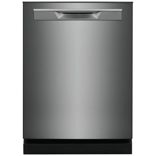 Image of Frigidaire Gallery 24 inches Fully Integrated Dishwasher in Black Stainless Steel with 8 Wash Cycles and Hard Food Disposal.