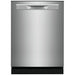 Frigidaire Gallery Stainless Steel Dishwasher with 8 Wash Cycles and 14 Place Settings Capacity.