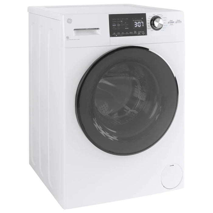 GE GFQ14ESSNWW All-in-One Washer Dryer Combo, 2.8 cu. ft. Washer Capacity, Steam Clean, 14 Wash Cycles, 5 Temperature Settings, 1,450 RPM Washer Spin Speed, Electric, White colour All-In-One Washer & Dryer